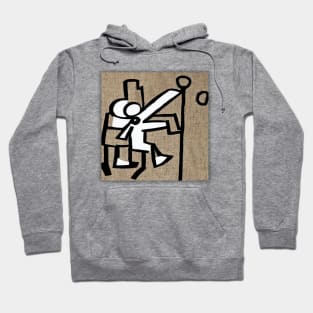 Figure Brothers With Ax Sticks Hoodie